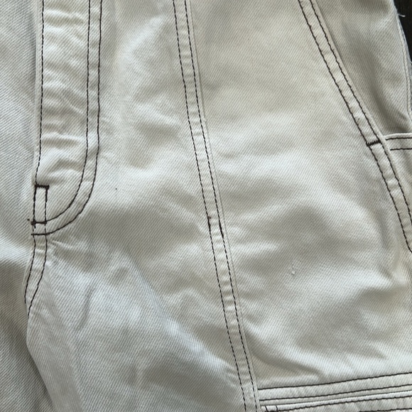 High waste relaxed skate jean, size 26, Ivory - Picture 5 of 5